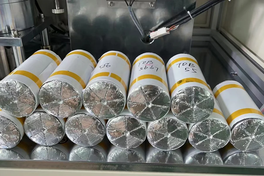 60138 Dry Electrode Supercapacitor Jelly Roll